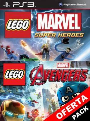 LEGO MARVELS AVENGERS + LEGO MARVEL SUPER HEROES PS3