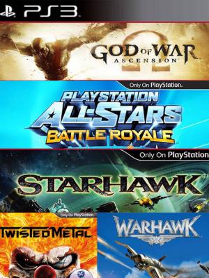 5 JUEGOS EN 1 Multiplayer Mayhem Bundle PS3 