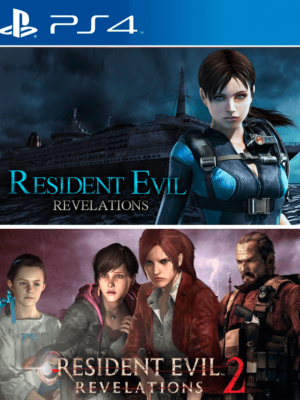 2 JUEGOS EN 1 RESIDENT EVIL REVELATIONS 1 MAS RESIDENT EVIL REVELATIONS 2 PS4