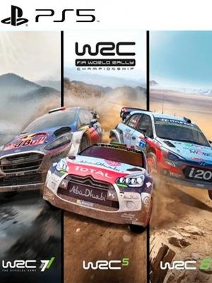 3 JUEGOS EN 1 WRC 5 -  6  - 7 PS5