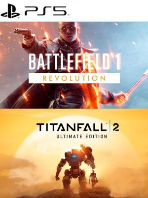 2 juegos en 1 Battlefield 1 Revolution + Titanfall 2 PS5