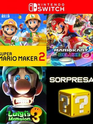 SUPERPACK MARIO + JUEGO SORPRESA - Nintendo Swicth